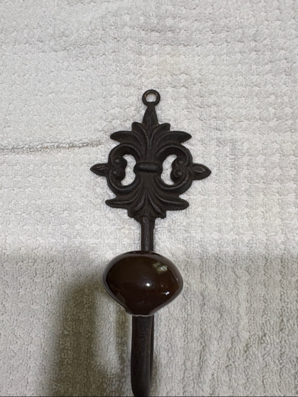 Decorative Brown Metal Wall Hook for Home Wall Decor